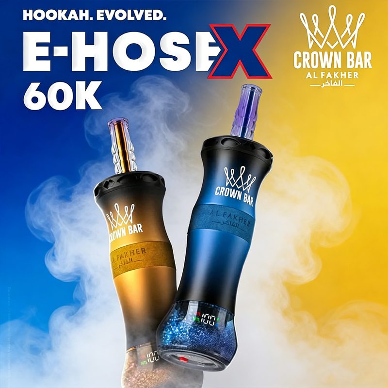 AL FAKHER 60K E Hose X Shisha Hookah
