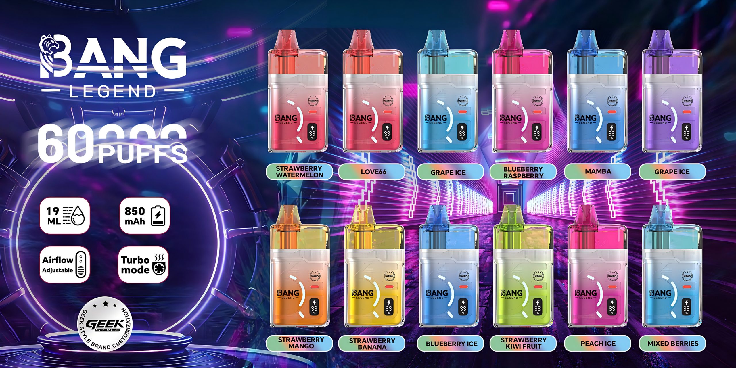 BANG LEGEND 60K puffs