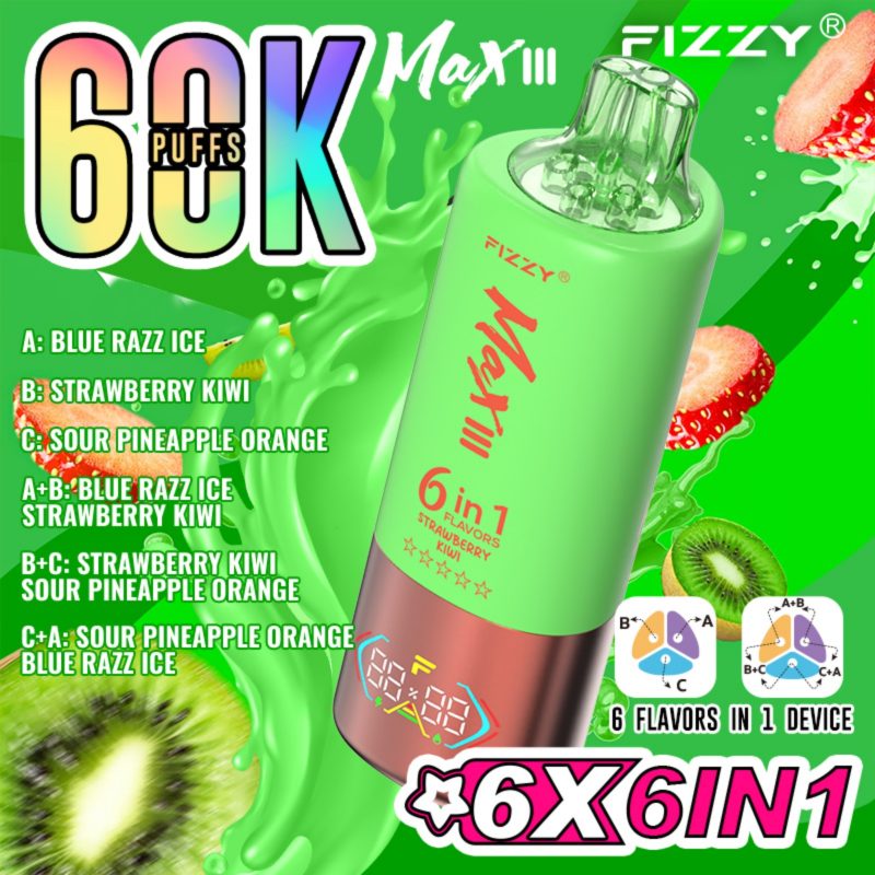 Blue Razz lce & Strawberry Kiwi & SourPineapple Orange