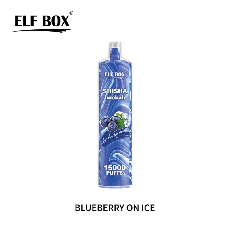 Blueberry on ice