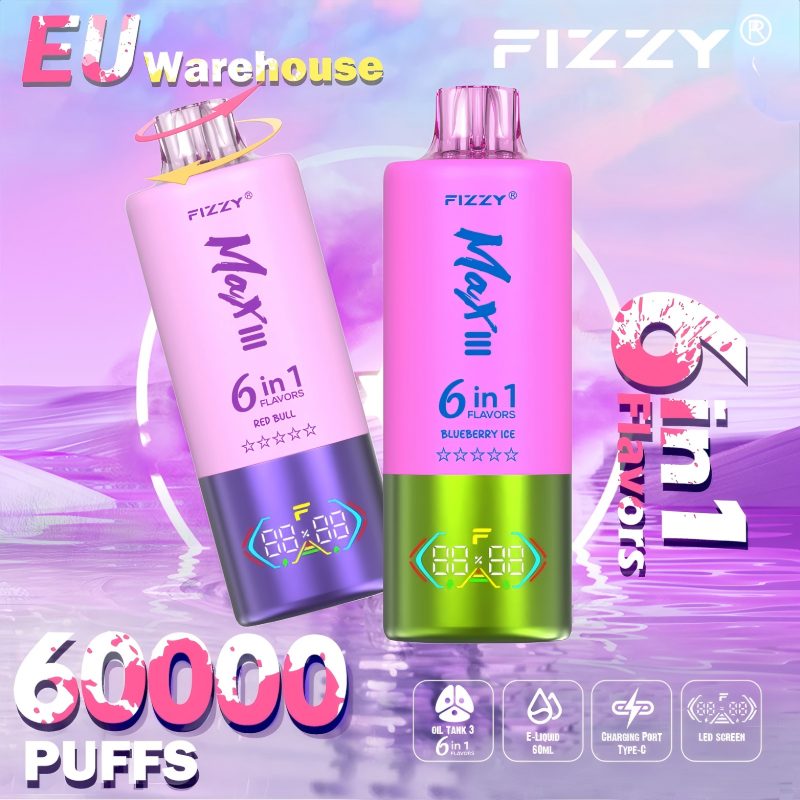Fizzy 60000 PUFF(6 in 1)Max Ill