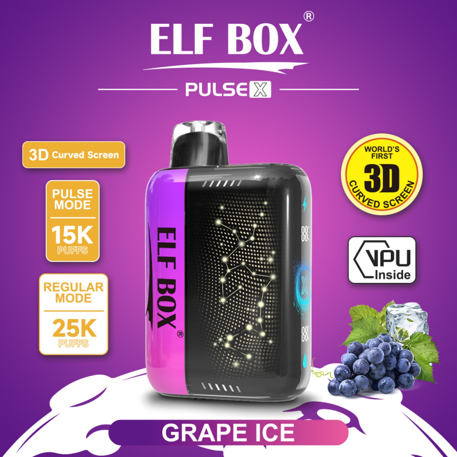 Grape ice