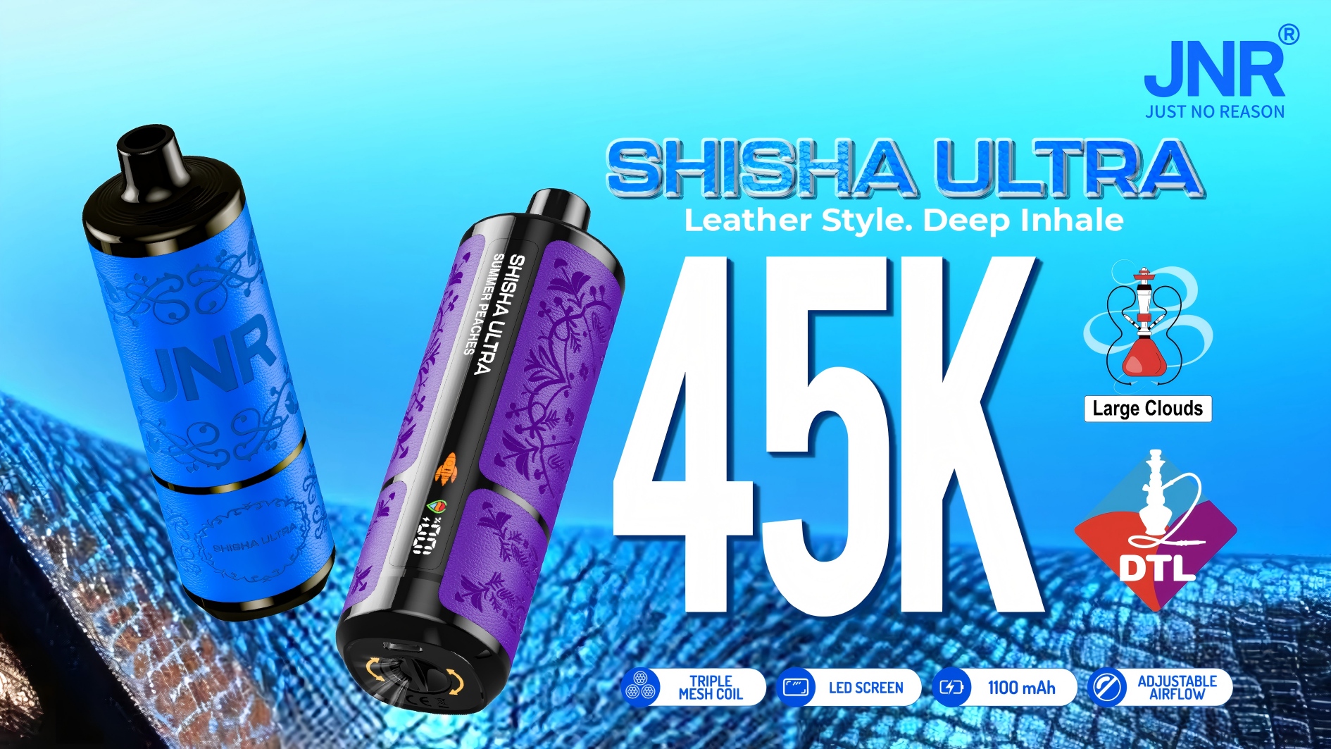 JNR SHISHA ULTRA 45k PUFF