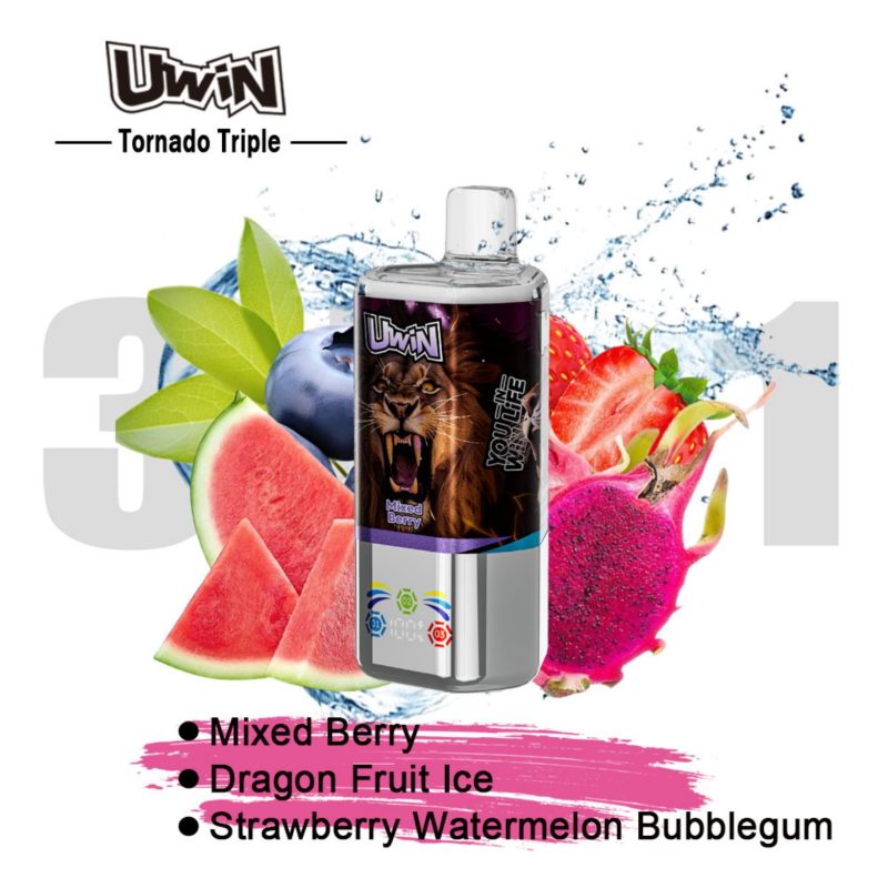 Mixed BerryDragon Fruit IceStrawberry Watermelon Bubblegum