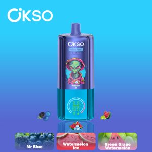OKSO 3in1 70k-Watermelon ice&Mr Blue&Green Grape Watermelon