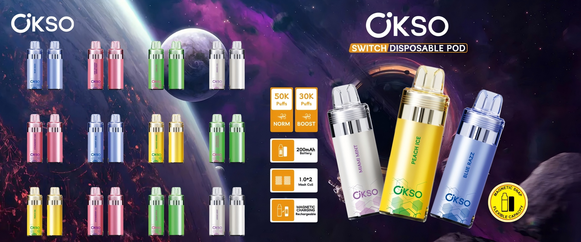 OKSO Switch kit 50K