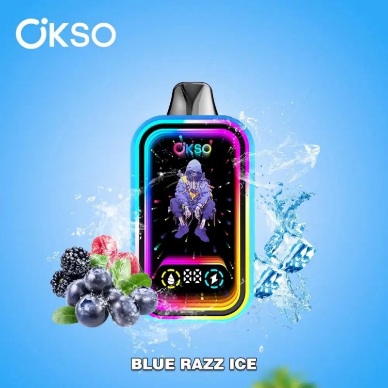 OKSO magic mirror 50K-blue razz ice