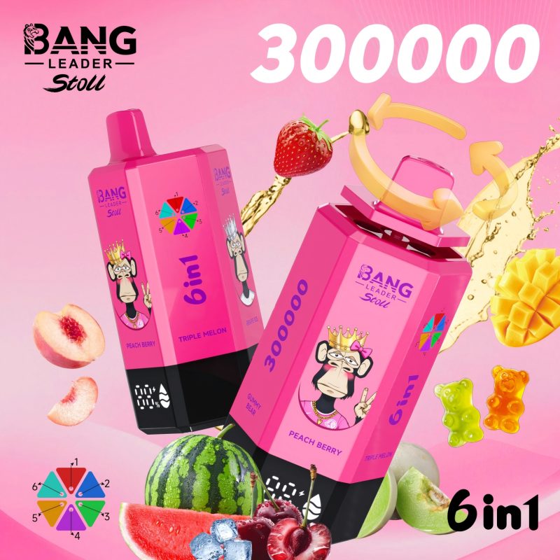 Peach Berry&Triple Melon&Grape Ice&Black Dragon Ice&Fizy Cherry Ice&Gummy Bear