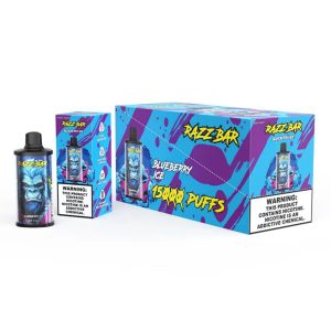 Razz bar 15000puffs-Blueberry ice