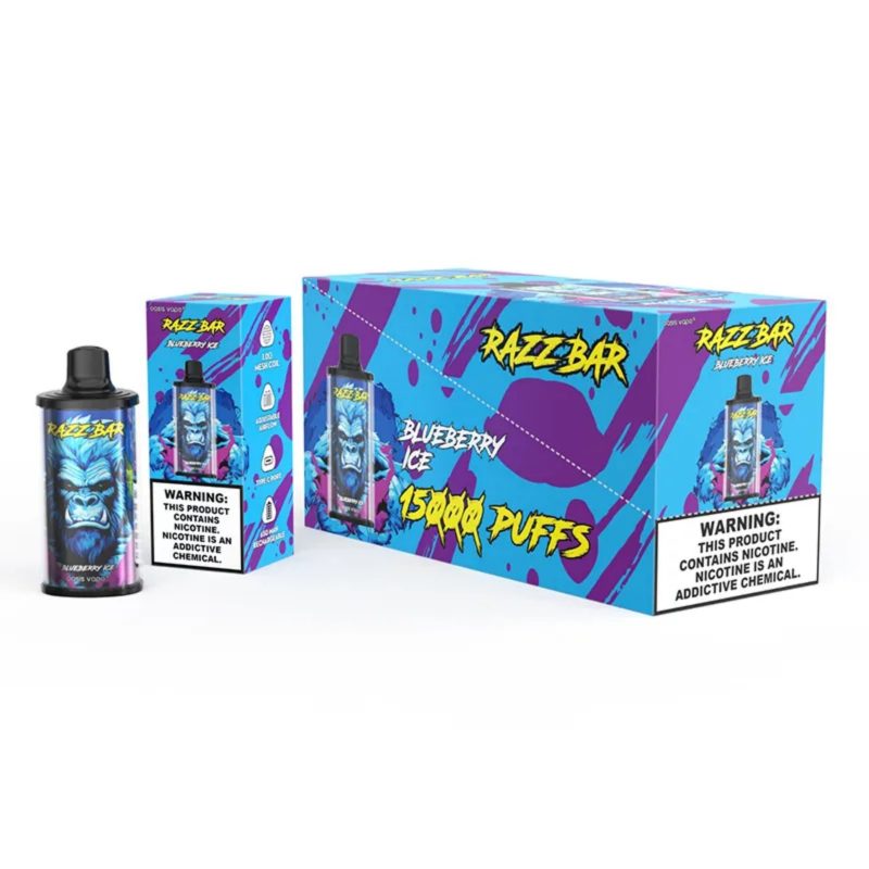 Razz bar 15000puffs-Blueberry ice