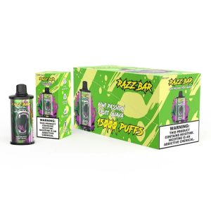 Razz bar 15000puffs-Kiwi Passion Fruit Guava