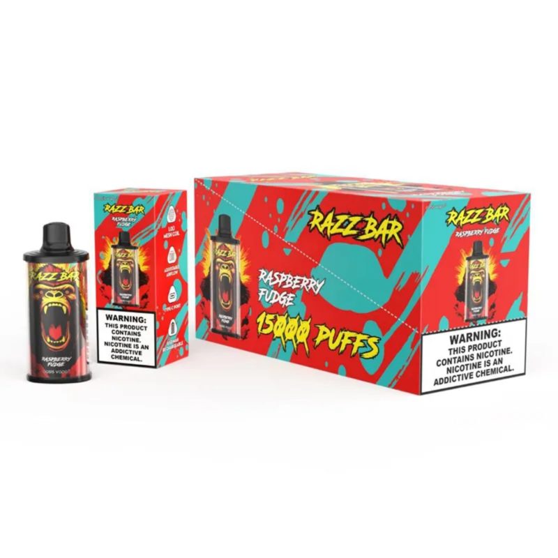 Razz bar 15000puffs-Raspberry fudge
