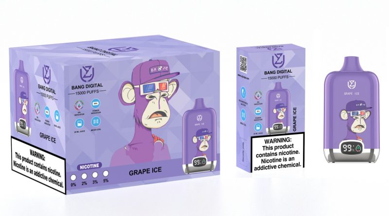 UZY Bang DIgital 15000-Grape Ice