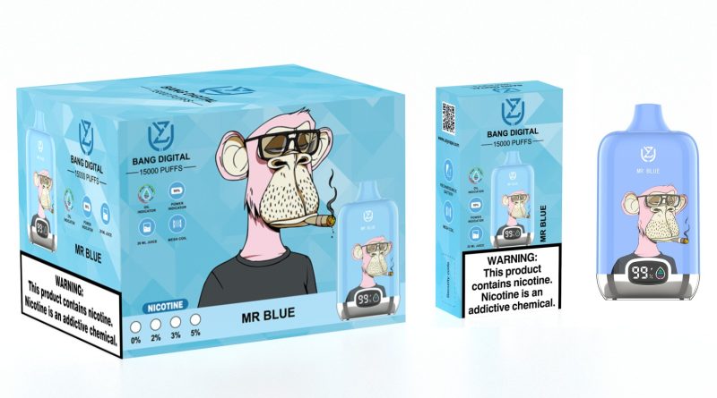 UZY Bang DIgital 15000-Mr Blue