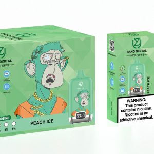 UZY Bang DIgital 15000-Peach Ice