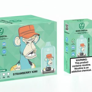 UZY Bang DIgital 15000-Strawberry Kiwi
