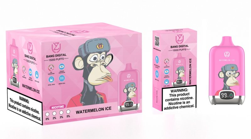 UZY Bang DIgital 15000-Watermelon Ice