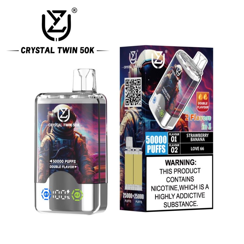 UZY CRYSTAL TWIN 50K- Strawberry Banana &Love 66