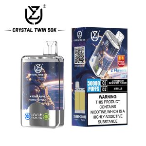 UZY CRYSTAL TWIN 50K- Strawberry Raspberry Cherry&Mr Blue