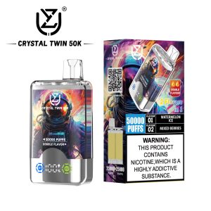UZY CRYSTAL TWIN 50K- Wassermelone Eis & Gemischte Beeren