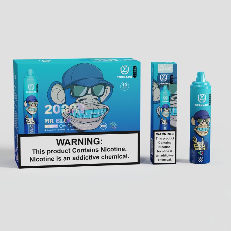 UZY TORNADO 20K puffs-MR Blue