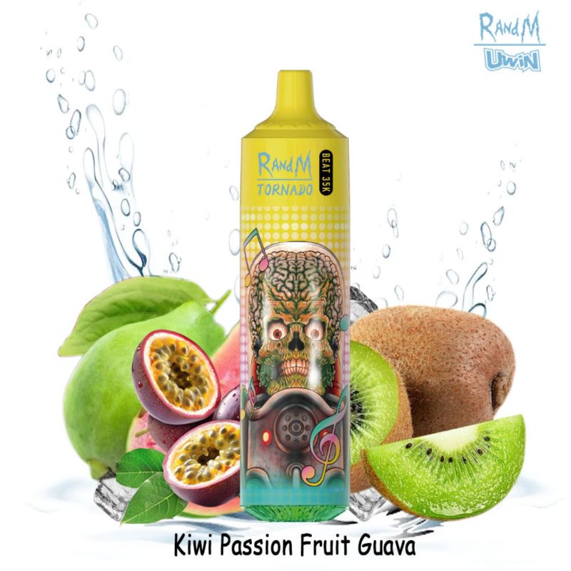 Uwin RandM Tornado Beat 35K-Kiwi Passion Fruit Guava