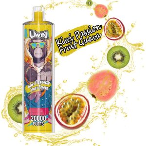 Uwin SHISHA HOOKAH Crystal 20K-Kiwi Passion Fruit Guava