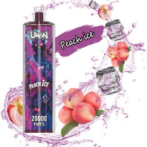 Uwin SHISHA HOOKAH Crystal 20K-Peach Ice