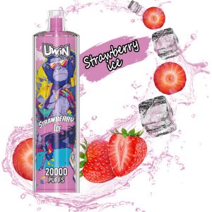 Uwin SHISHA HOOKAH Crystal 20K-Strawberry Ice