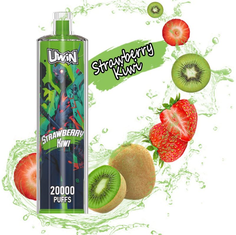 Uwin SHISHA HOOKAH Crystal 20K-Strawberry Kiwi
