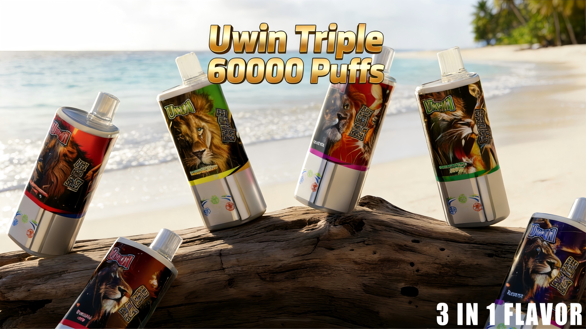 Uwin Tornado Triple 60K Puffs (3 in 1)