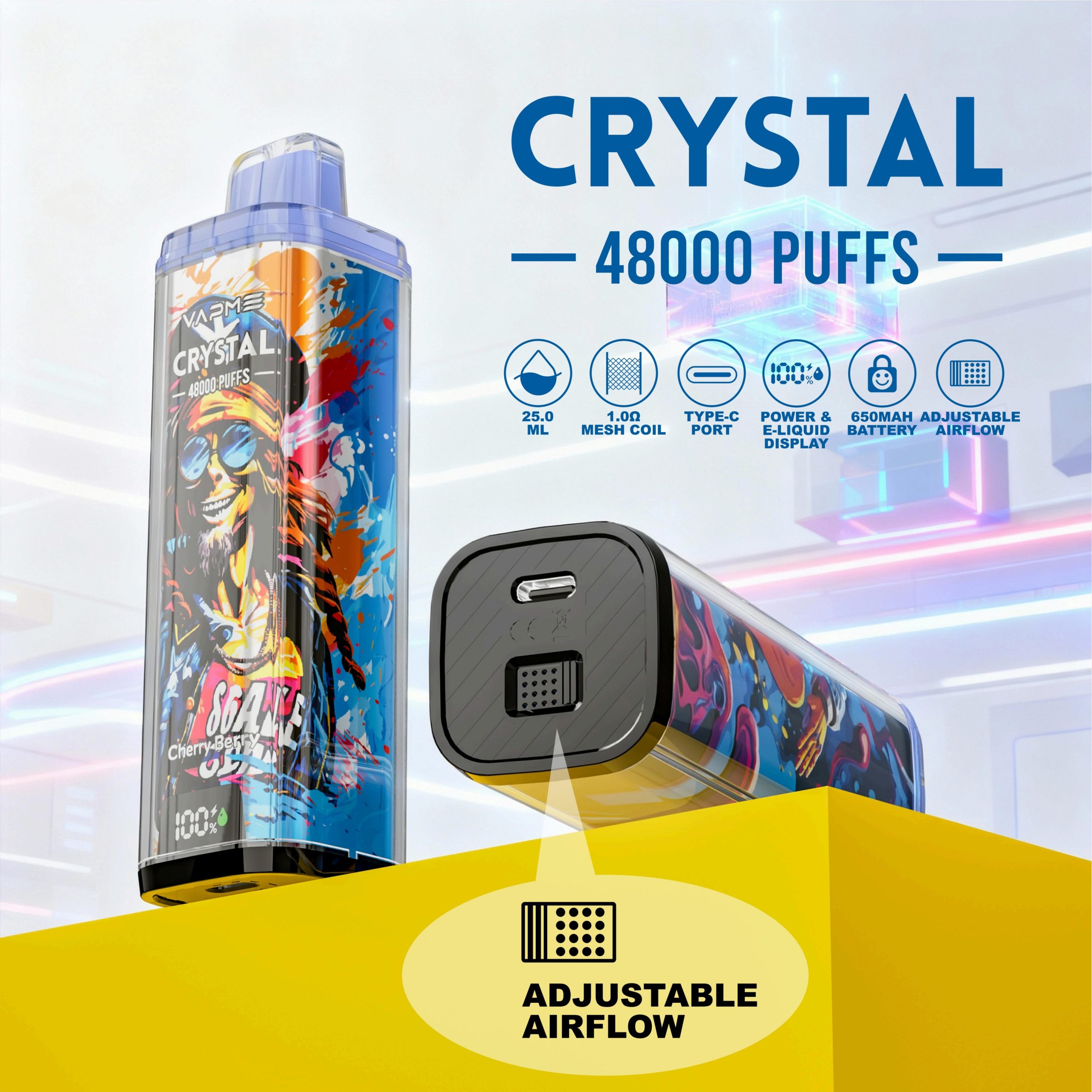 VAPME CRYSTAL 48K puffs