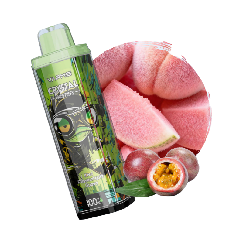 VAPME CRYSTAL 48K puffs-Kiwi Passionfruit guava