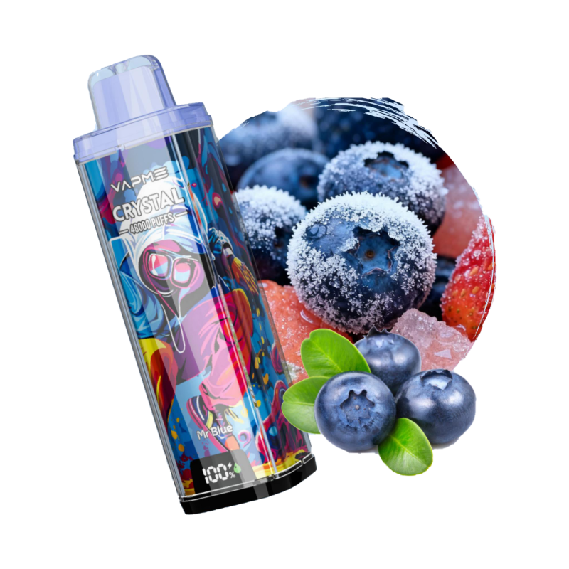 VAPME CRYSTAL 48K puffs-Mr blue