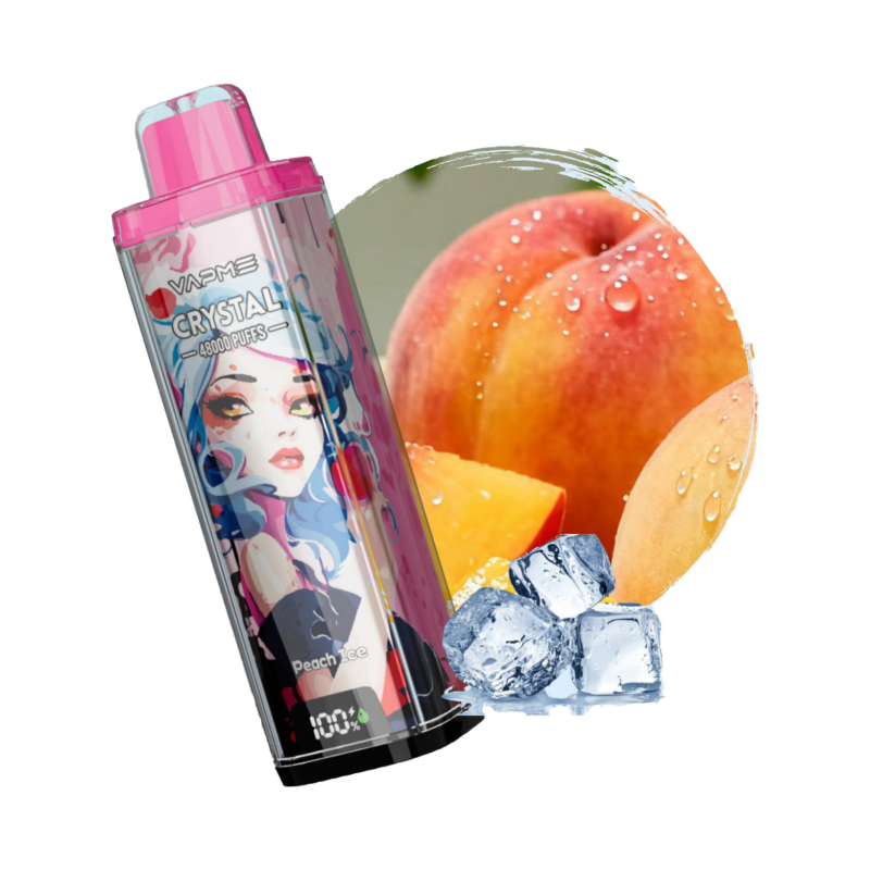 VAPME CRYSTAL 48K puffs-Peach ice