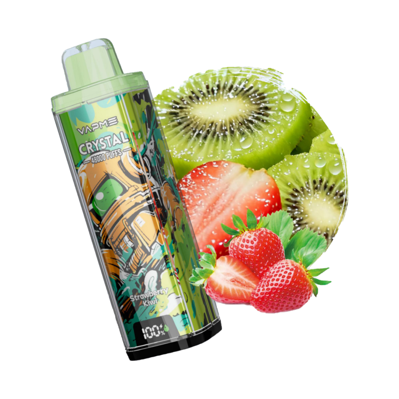 VAPME CRYSTAL 48K puffs-Strawberry kiwi