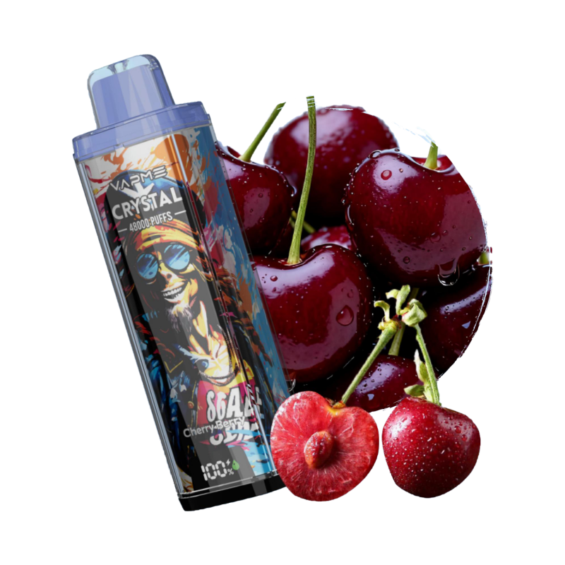 VAPME CRYSTAL 48K puffs-cherry berry