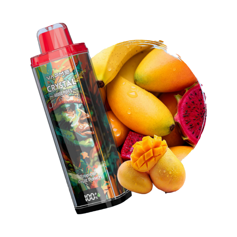 VAPME CRYSTAL 48K puffs-tropical fruit punch