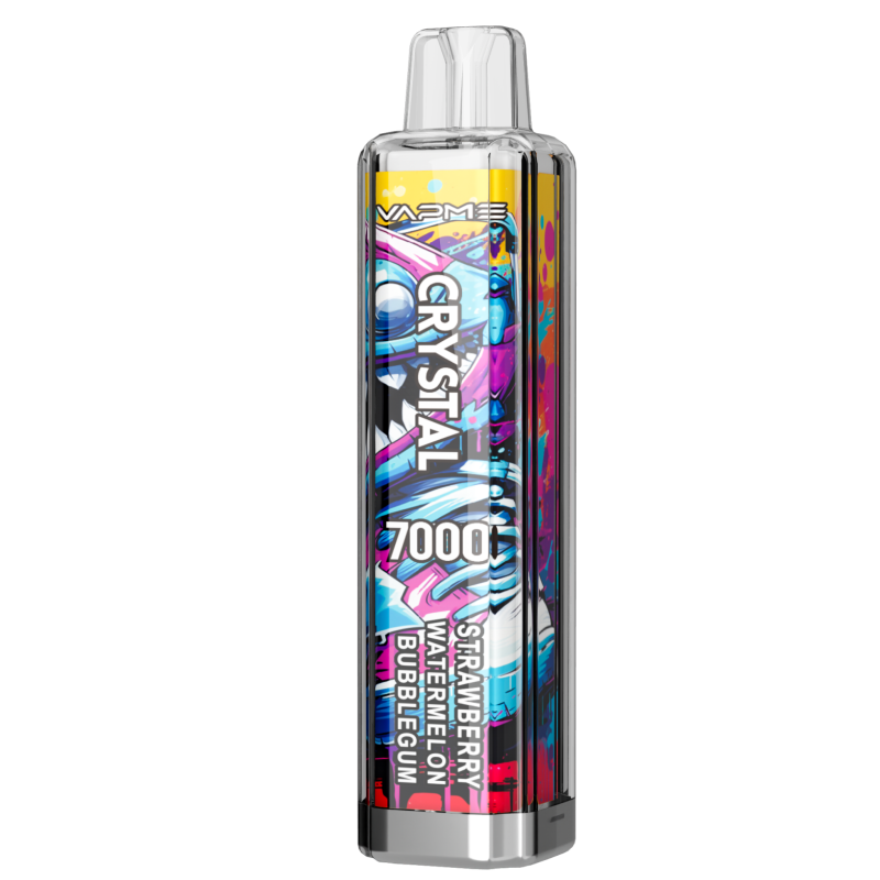 VAPME CRYSTAL 7000 Züge-Strawberry Watermelon Bubblegum