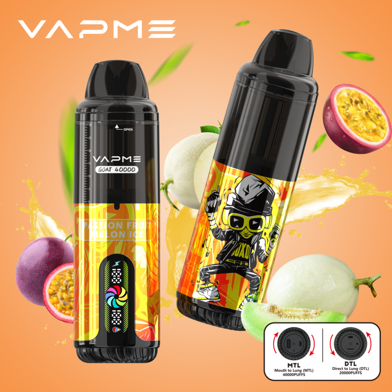 VAPME GOAT 40000 puffs-Passionfruit melon ice