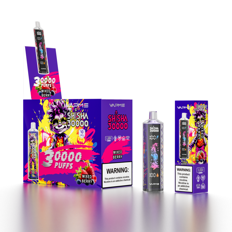 VAPME SHISHA 30000 Züge-Mixed Berry