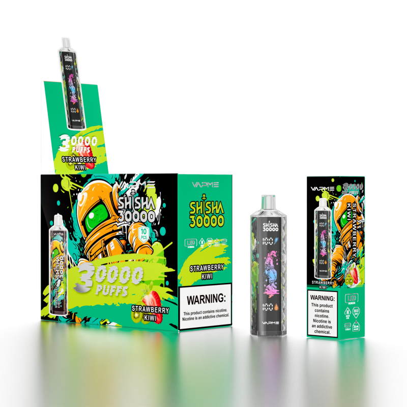 VAPME SHISHA 30000 Züge-Strawberry Kiwi