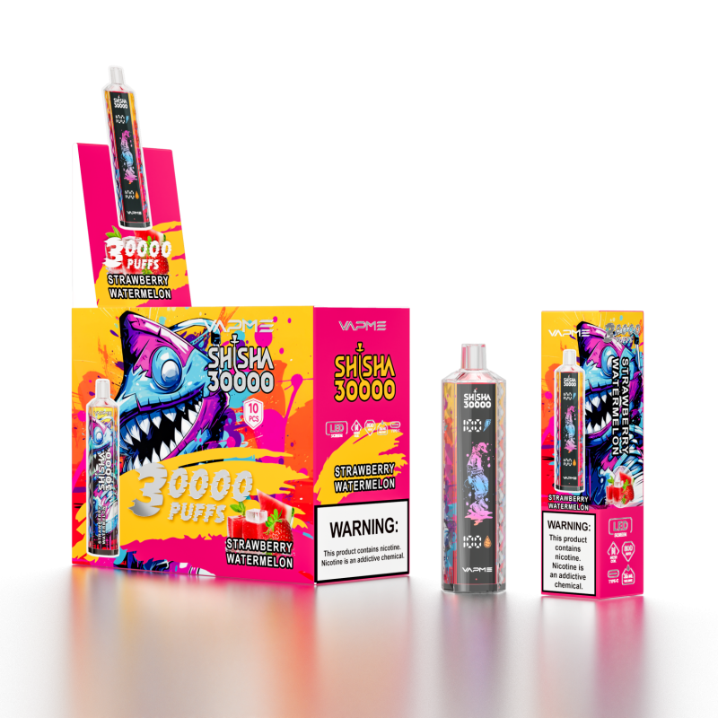 VAPME SHISHA 30000 Züge-Strawberry Watermelon