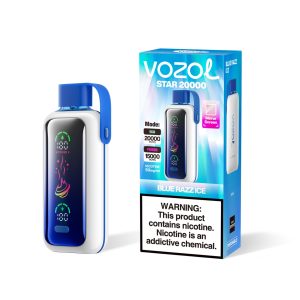 Vozo STAR 20K puffs-Blue Razz Ice