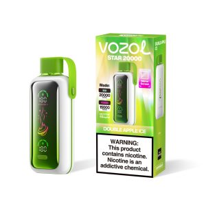 Vozo STAR 20K puffs-Double Apple Ice