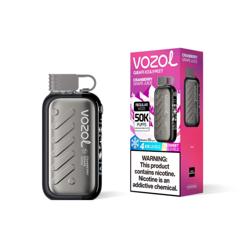 Vozol Gear Ice& Sweet 50k-Cranberry Grape Juice