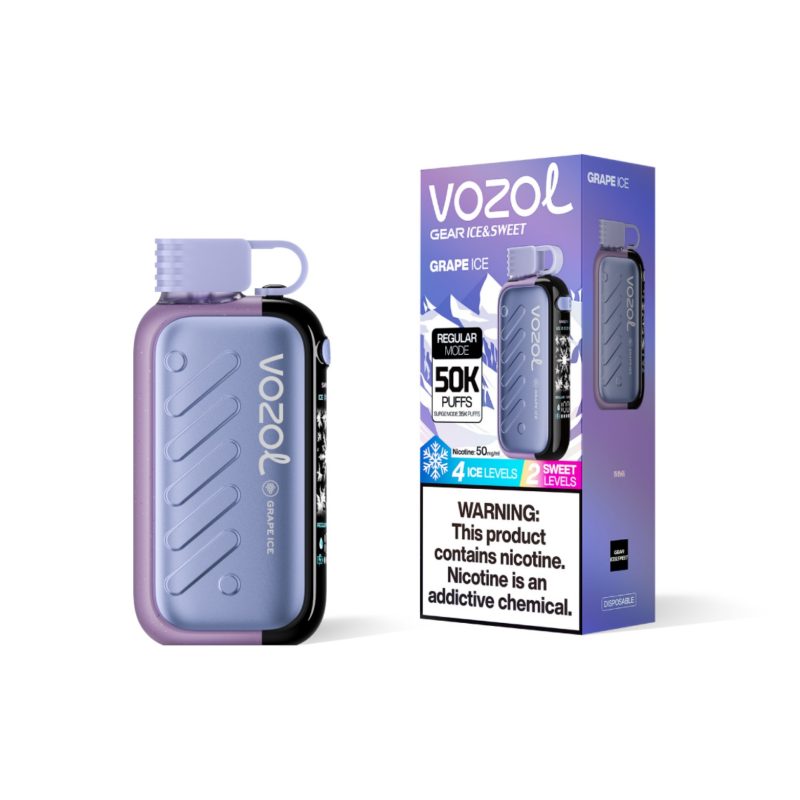 Vozol Gear Ice& Sweet 50k-Grape Ice