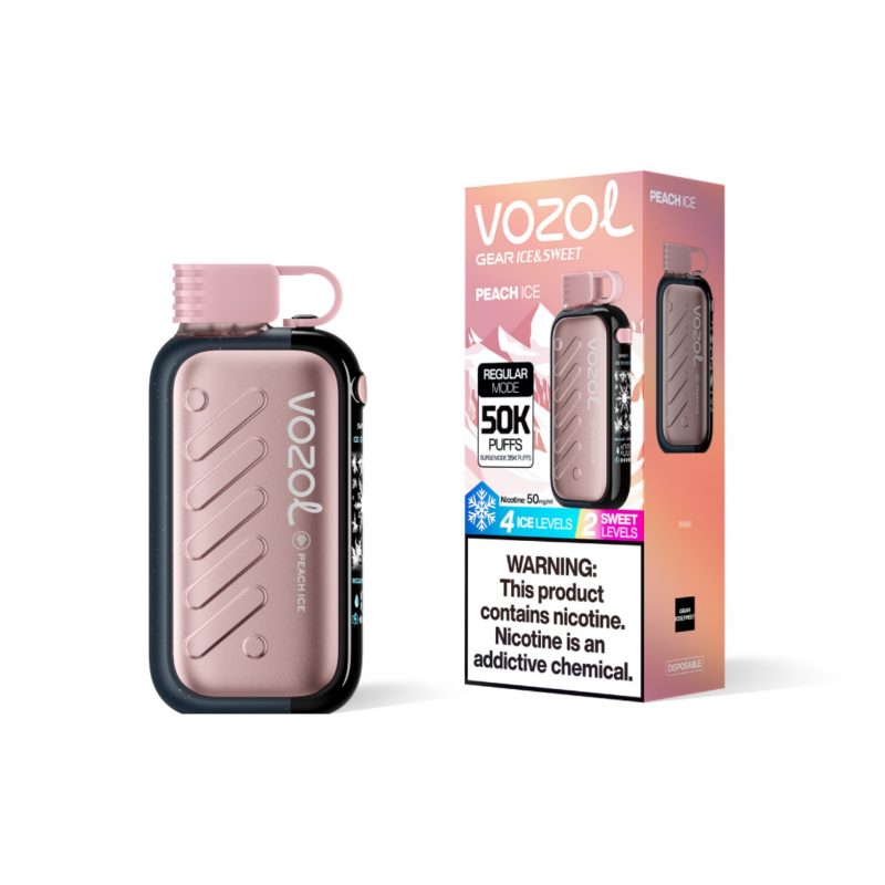 Vozol Gear Ice& Sweet 50k-Peach Ice