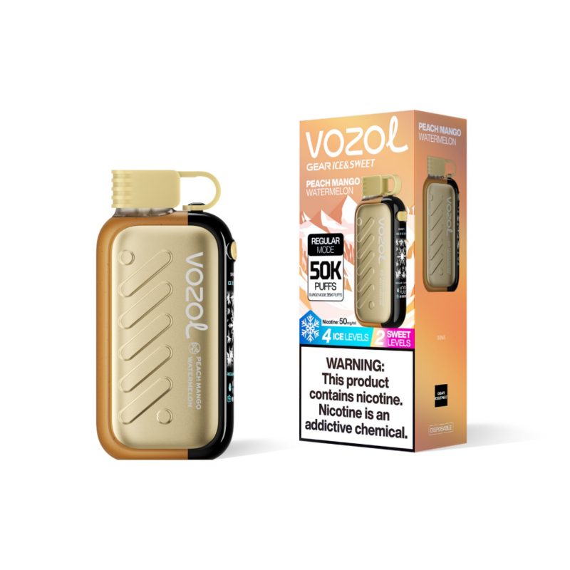 Vozol Gear Ice& Sweet 50k-Peach Mango Watermelon