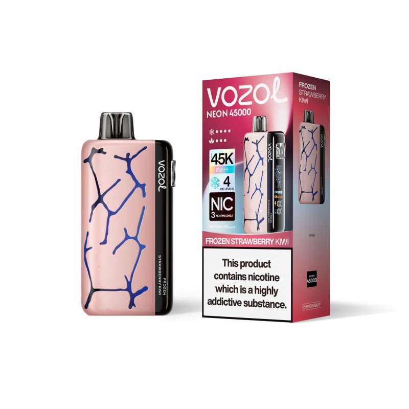 Vozol NEON 45000 puffs-FROZEN STRAWBERRY KIWI
